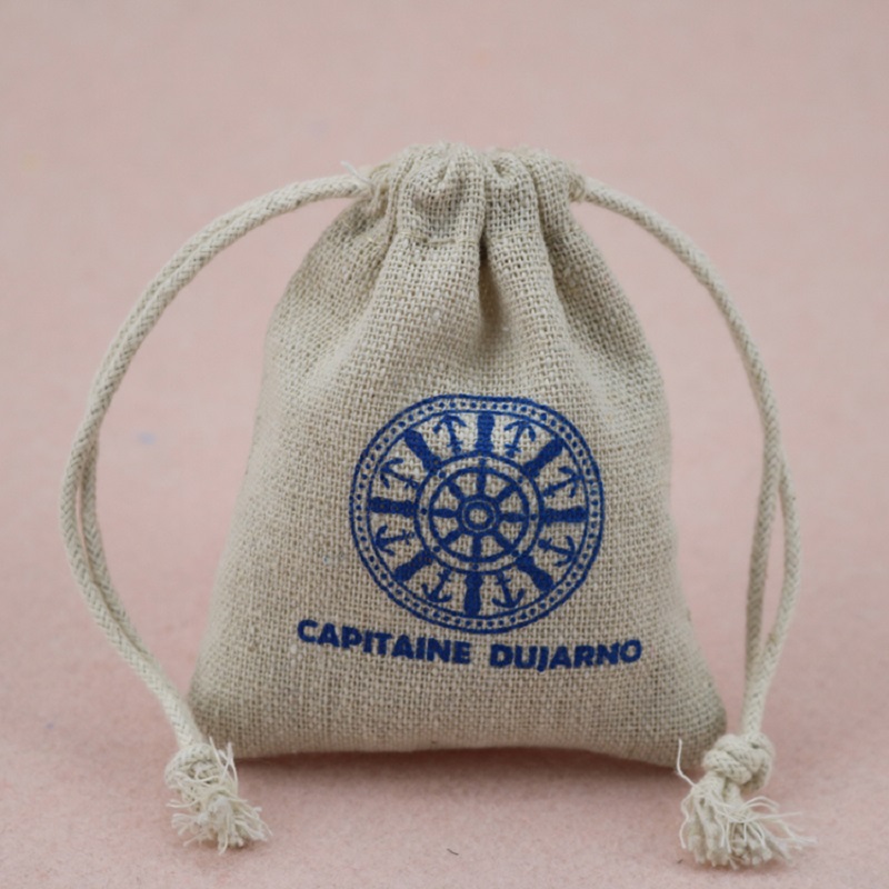 SGS50 Durevole mini tela di lino tela regalo di canapa sacchetto sacchetto di tè con coulisse sacchi di iuta sacchi di iuta caffè eco con logo personalizzato