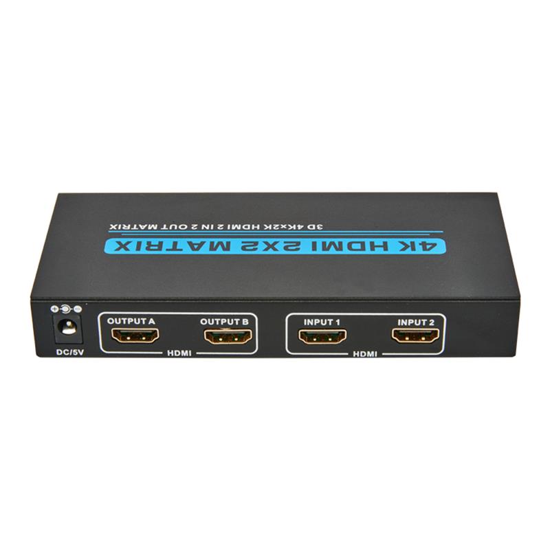 Matrice HDMI 2x2 V1.4 4K / 30Hz con supporto EDID 3D Ultra HD 4Kx2K