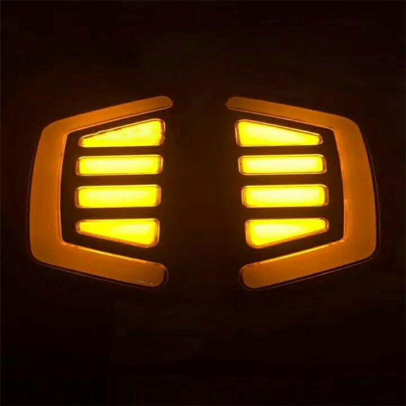 Luce diurna per la Ford Ranger 2015~2017,Girolle con luce LED per la Ford Ranger 2015~2017~