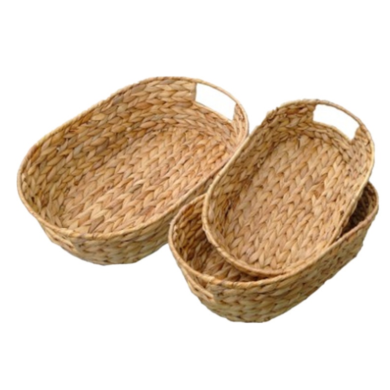 Set di 2 Ovale Acqua Hyacinth Basket