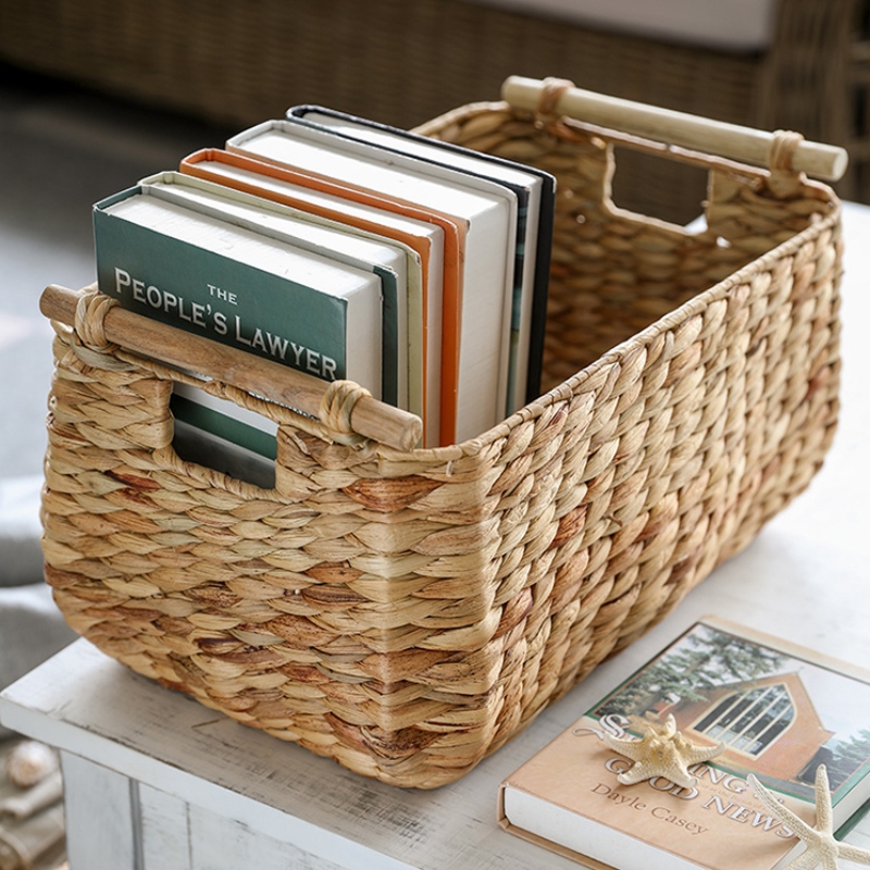 Set di 3 cestini portaoggetti per giacinto d'acqua