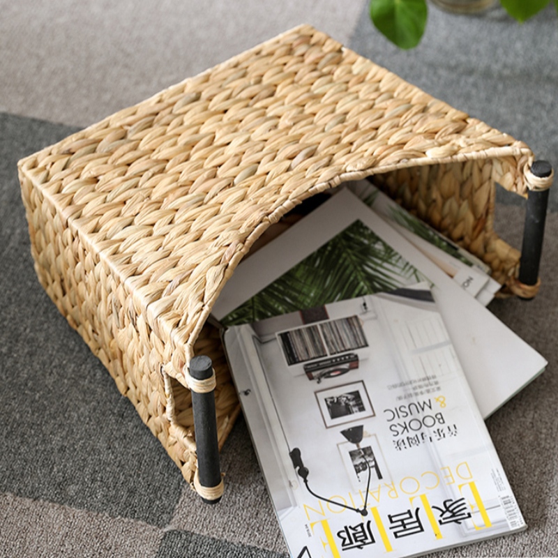 Set di 2 cestini di giacinto d'acqua