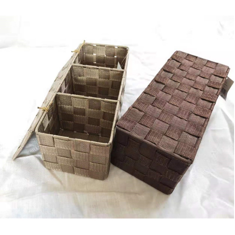 Cesto in tessuto per arredamento casa