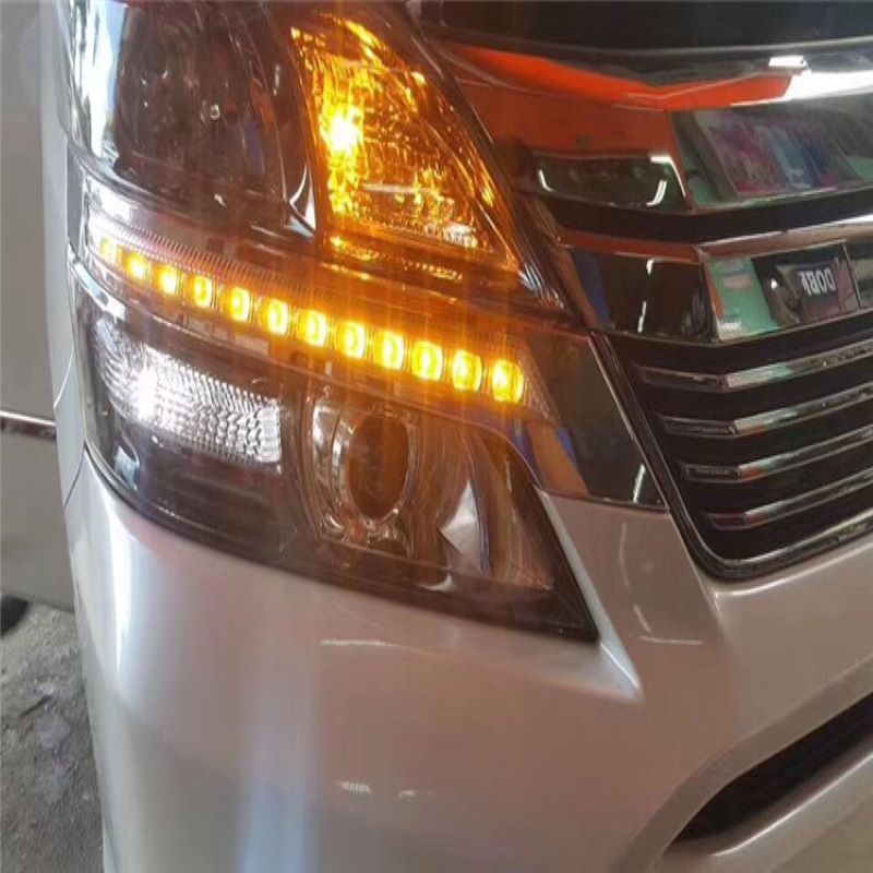 diurno luce di marcia per Toyota Vellfire 2009~2012,Foglamp per Toyota Vellfire 2009~2012 DRL