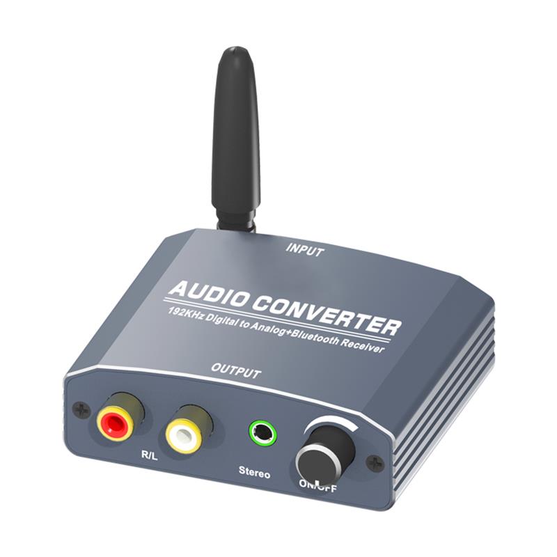 Convertitore audio digitale \/ analogico con supporto ricevitore Bluetooth 192KHz