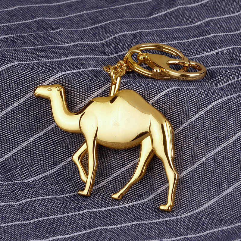 Metal Camel Keychain