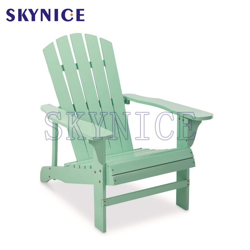 Outdoor Patio Furniture Recline Beach Wood Garden Chair