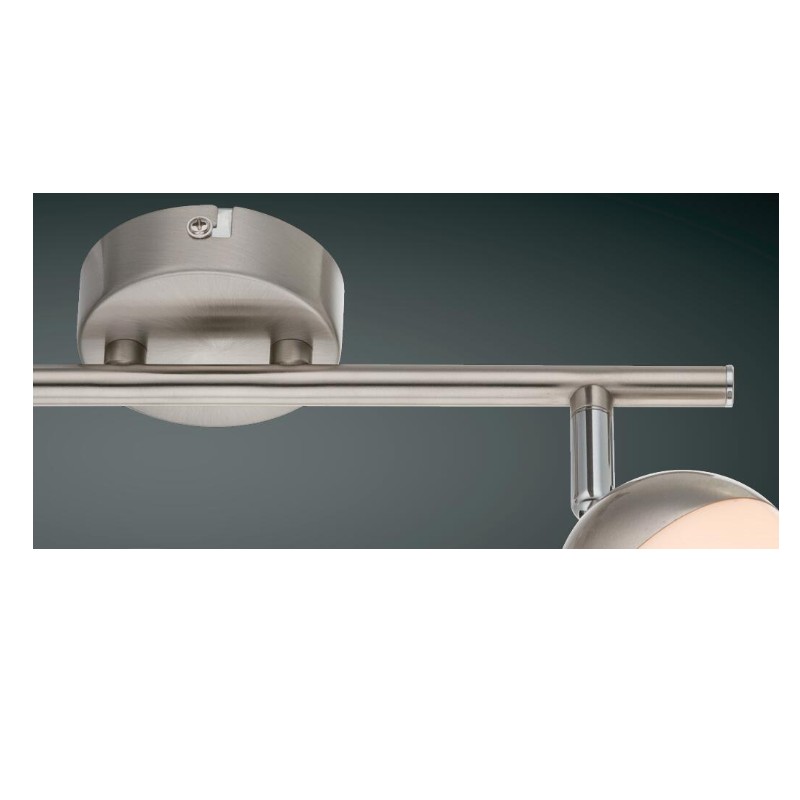 Faretto LED ad alta tensione-2, con paralume in plastica a mezza sfera