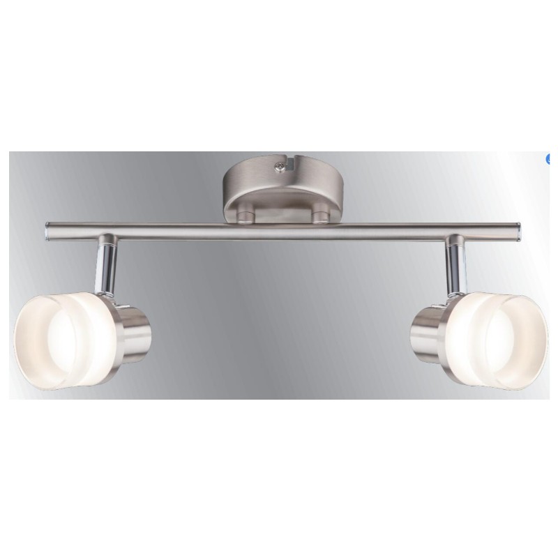 Faretto LED ad alta tensione-2, con paralume in plastica a cilindro