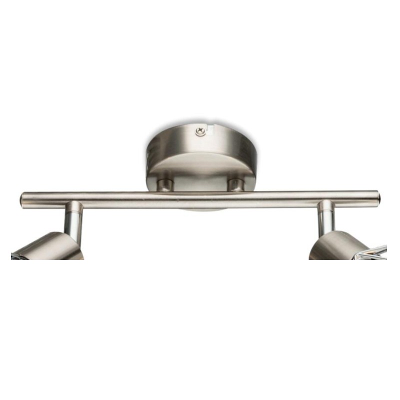 Spot-2 con paralume reticolato in metallo