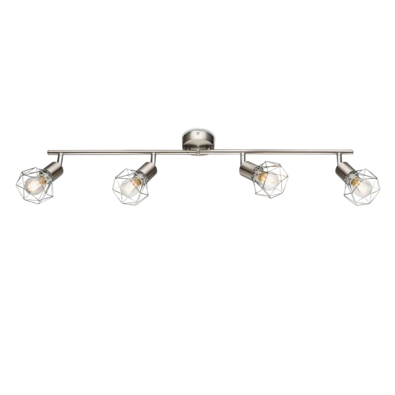 Spot light-4 con ombreggiatura metallica