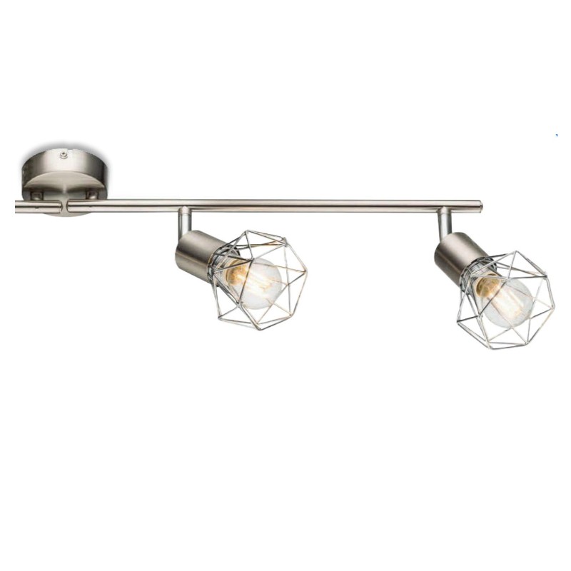 Spot light-4 con ombreggiatura metallica