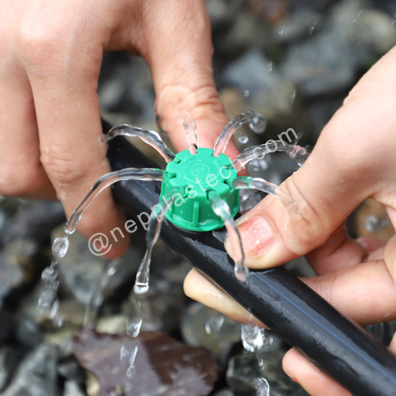 gocciolatori in linea regolabili dell'irrigazione dell'irrigazione a goccia