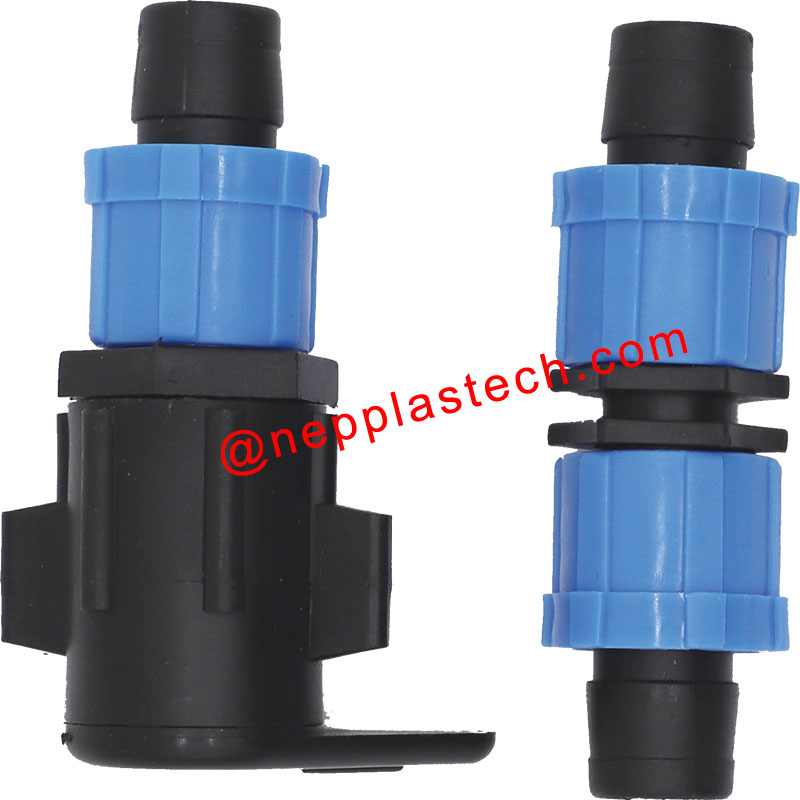 componenti per irrigazione a goccia d'acqua per impianti agricoli agricoli connettori a nastro Dn16mm