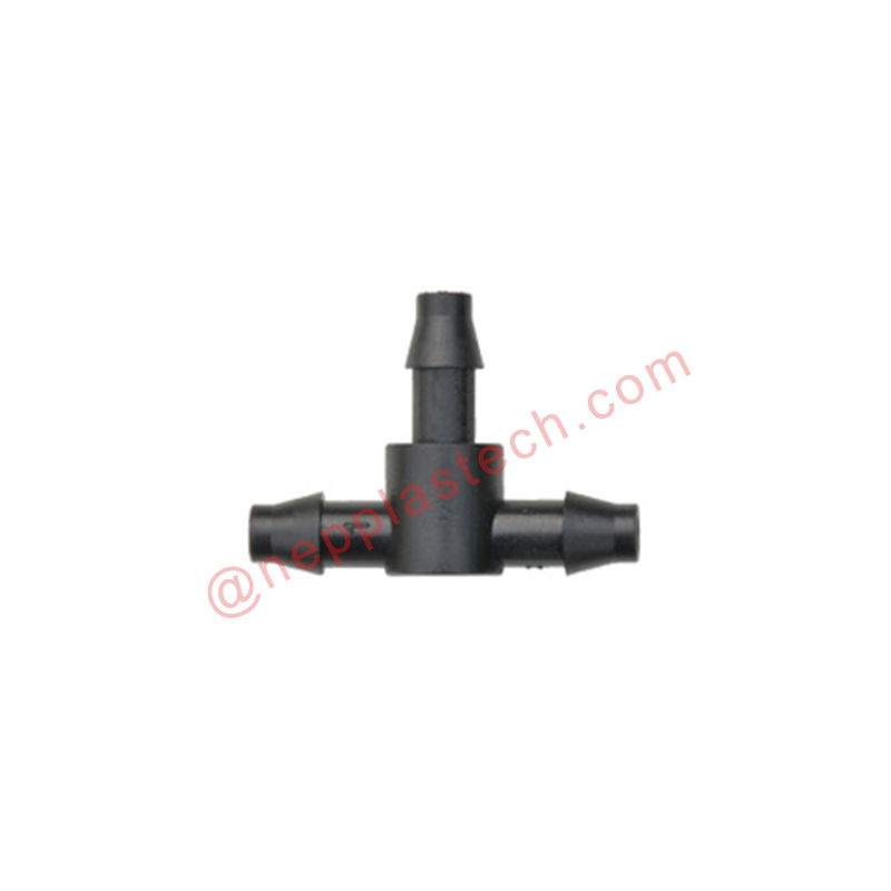 sistema di irrigazione giardino Doppio connettori rettili a griglia 4*7mm di raccordi a tubo per tubi di drippers di fiori