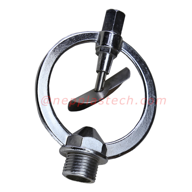 La farfalla in lega di zinco da 1\/2 pollice ruota automaticamente l'irrigazione a pioggia e l'irrigazione a spruzzo da giardinaggio