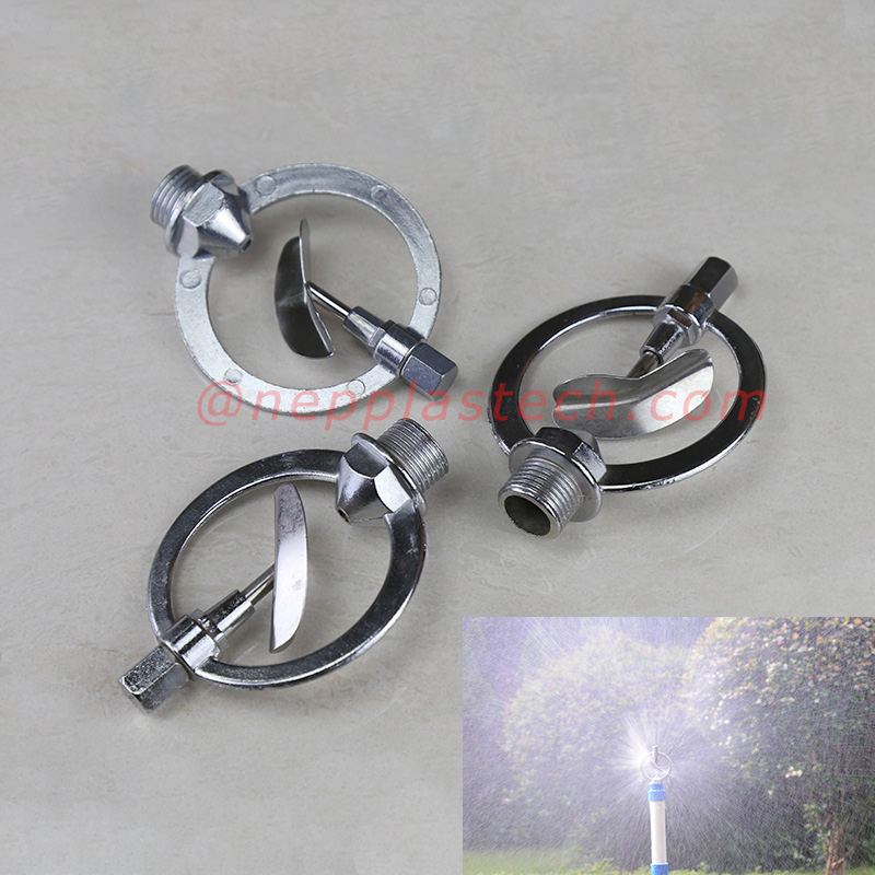 La farfalla in lega di zinco da 1\/2 pollice ruota automaticamente l'irrigazione a pioggia e l'irrigazione a spruzzo da giardinaggio