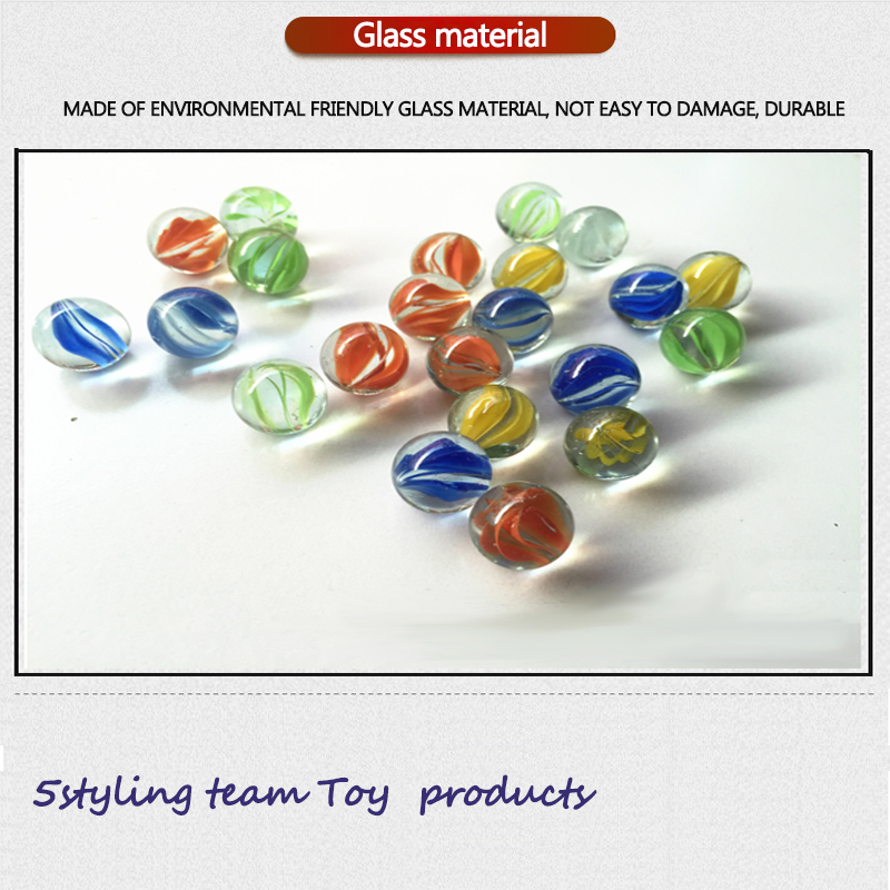 Perle di vetro 20 biglie di vetro ornamenti arti e mestieri macchina da gioco perline di vetro giocattoli per bambini perline di vetro