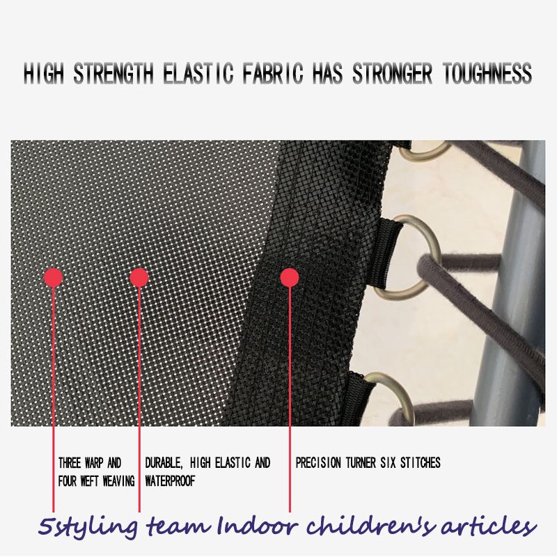 Trampolino per bambini a casa trampolino per bambini indoor cintura per fitness per bambini trampolino per rete domestica giocattolo