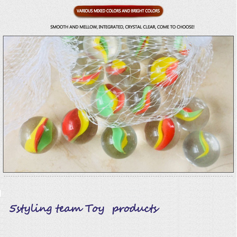 Perle di vetro 20 biglie di vetro ornamenti di arte e artigianato giochi di macchine perline di vetro bambini