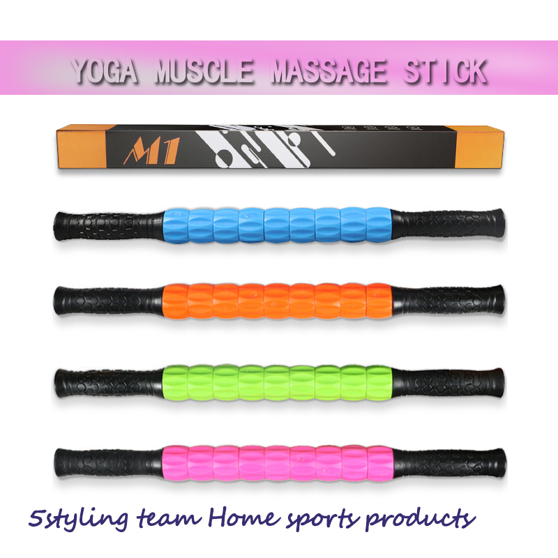 Massaggio muscolare Fitness bastone Yoga profondo muscoli asse massaggio massaggio asse istruzione privata Fascia ingranaggio massaggiatore bastone