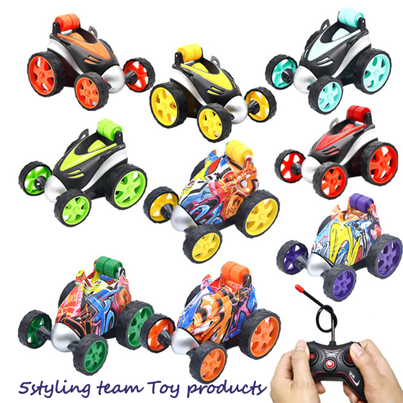 Amazon popolare telecomando a distanza wireless ribaltatore elettrico giro stunt graffiti auto a controllo remoto stand hot giocattoli