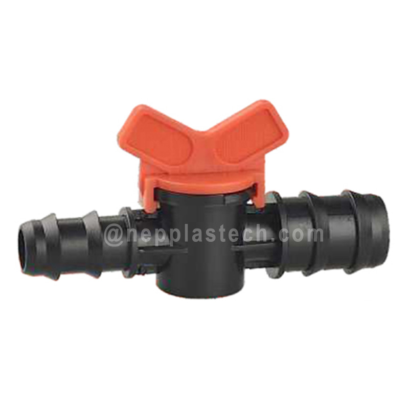 sistema di irrigazione automatico per giardino tubo flessibile di gocciolamento da 20 mm a 16 mm con riduzione dei connettori delle valvole spinate