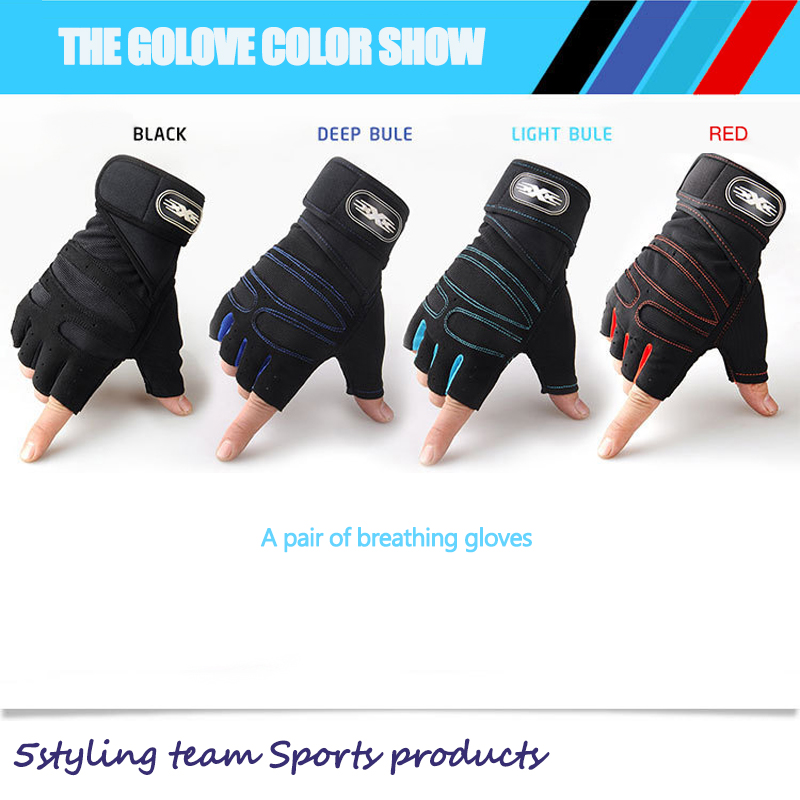 Sollevamento guanti mezze dita attrezzature sportive e per il fitness da uomo guanti da ciclismo da ciclismo vendita rapida tattica commercio estero