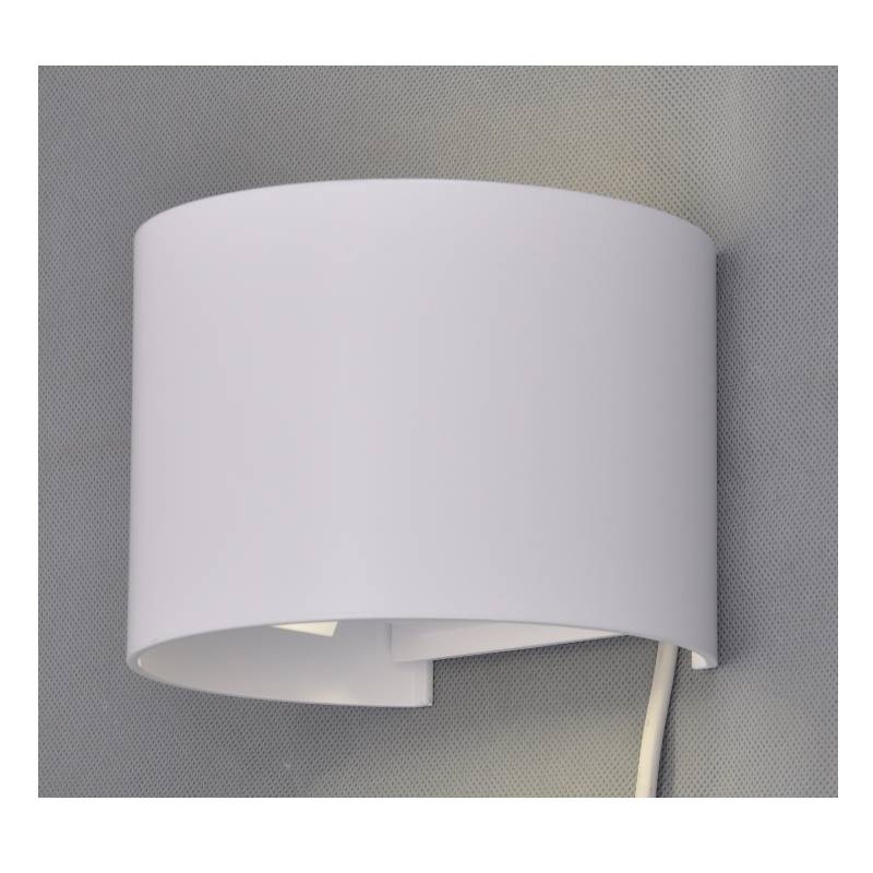 Lampada a muro ad arco LED con conducente a LED, luce in alto e in basso