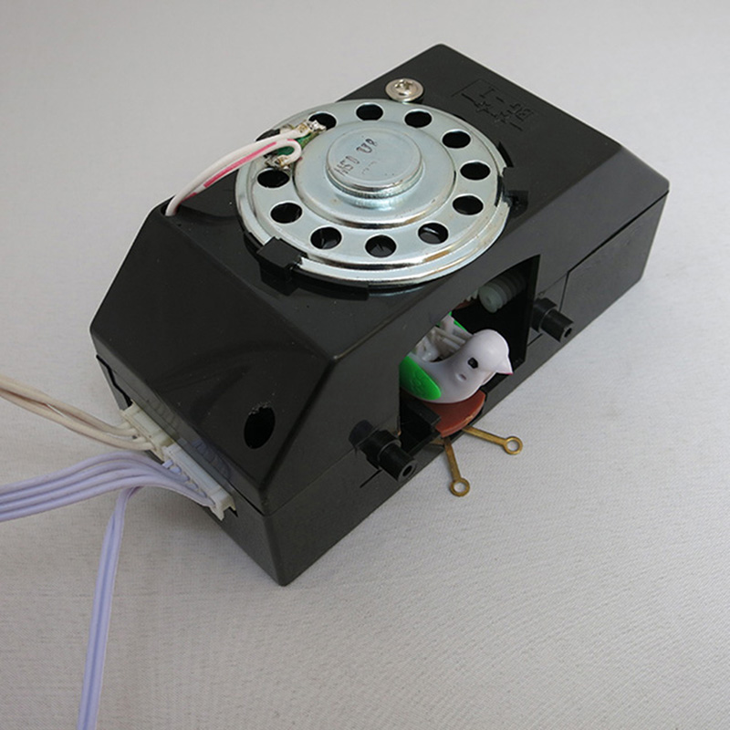 Vendita calda kit orologio a cucù parti di orologio meccanismo di movimento del suono del cuculo