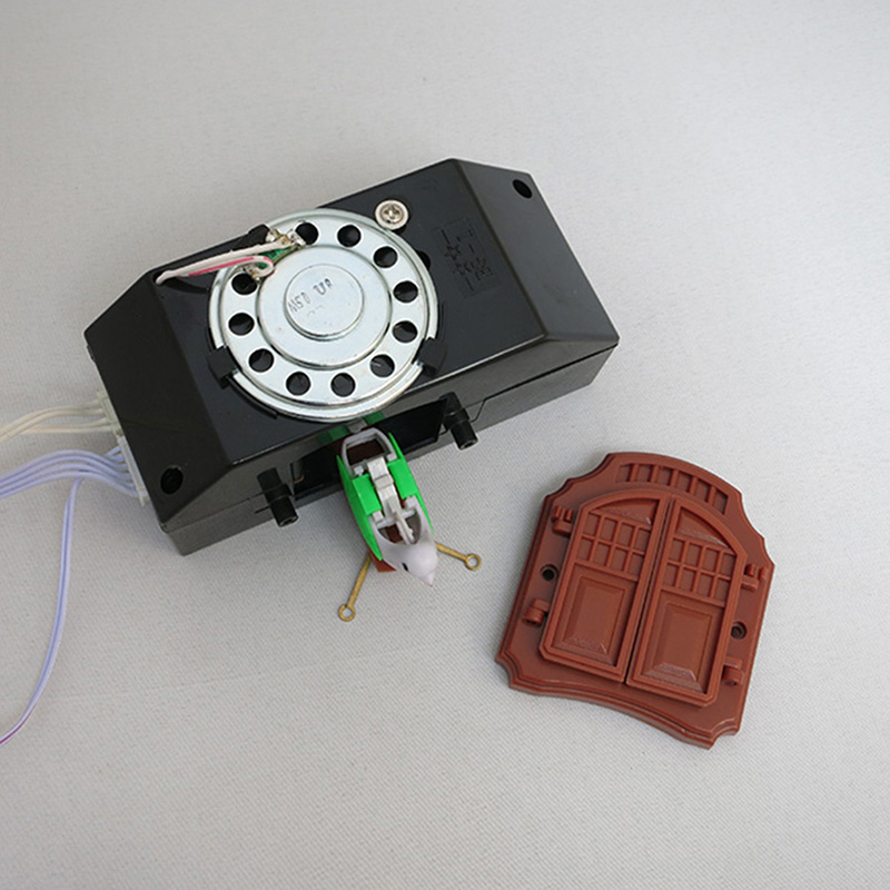 Vendita calda kit orologio a cucù parti di orologio meccanismo di movimento del suono del cuculo