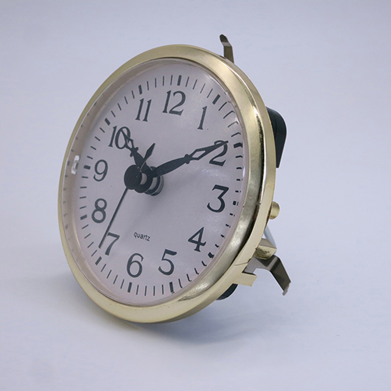 inserto per orologio da parete in oro diametro 75 mm