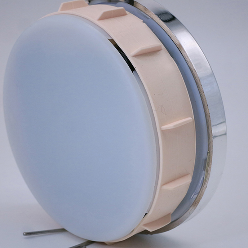 Diametro 80mm colore d'argento studio camera orologio da parete inserto