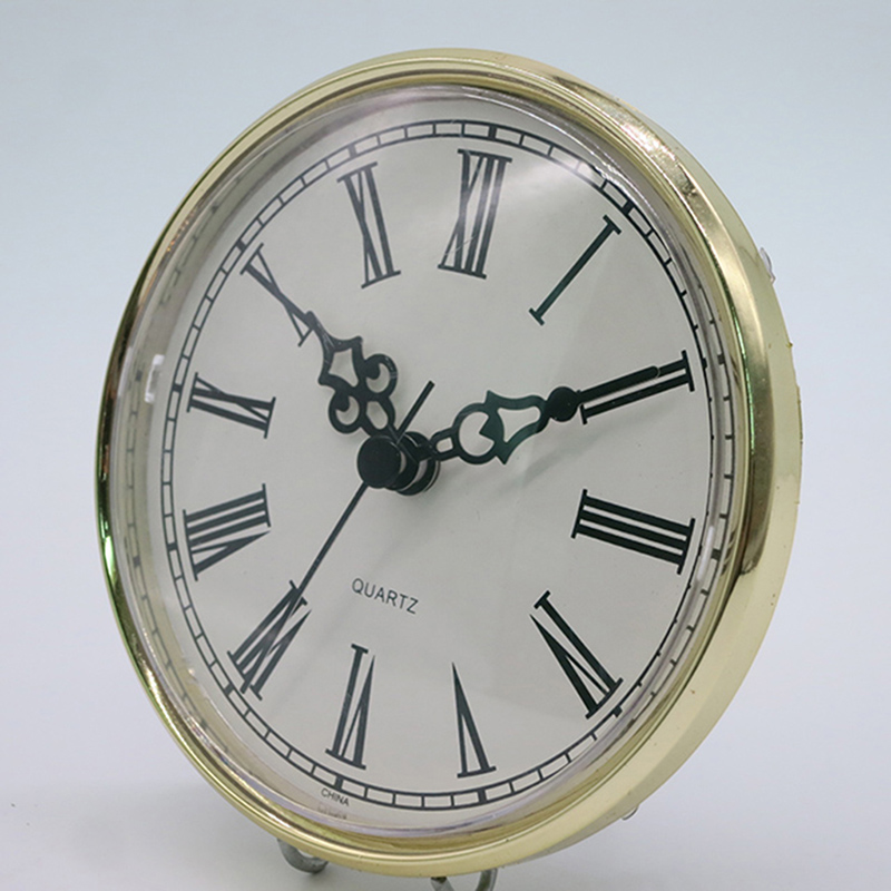 China size 110mm Romana oro classico dell'orologio da parete