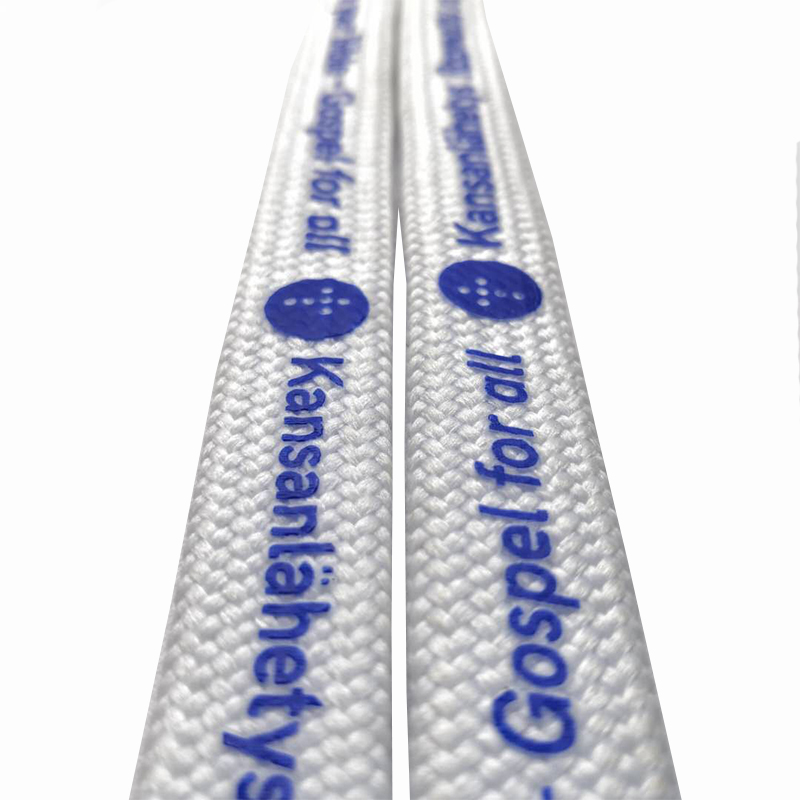 Vendita diretto stabilimento su misura di lanyard all'ingrosso di poliestere lanyard di trasferimento a caldo planyard facile da tirare il logo di espansione della fibbia di Lanyard stampabile