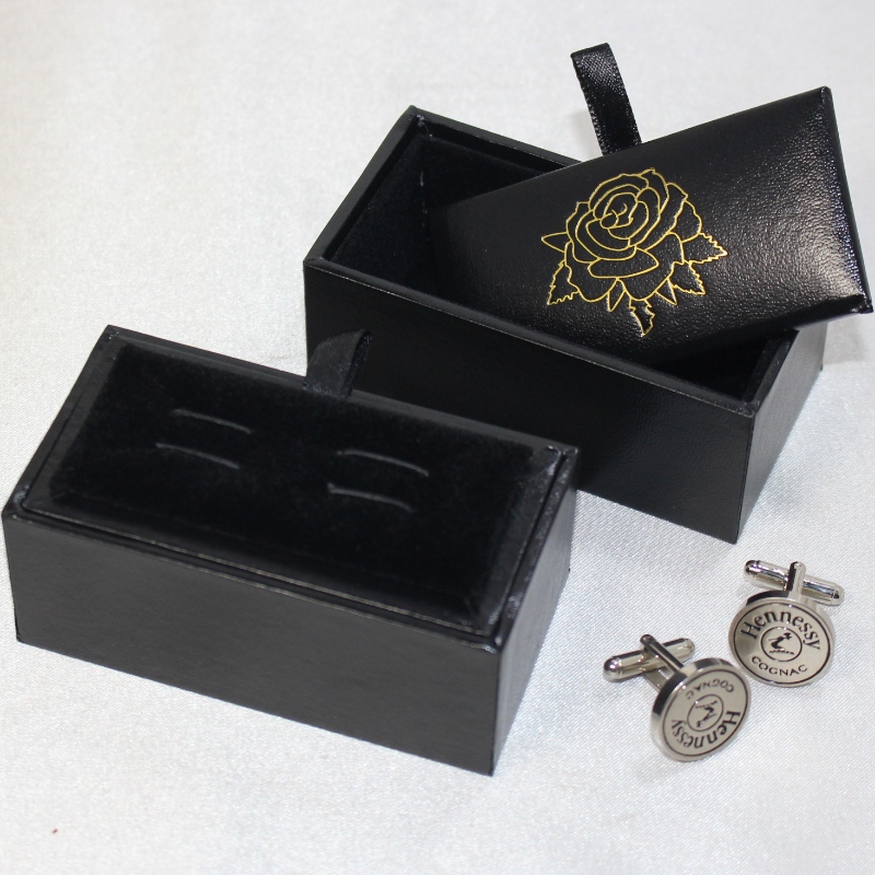 Elemento V-20 rettangolo di cuoio in pelle per i gemelli di 60mm, etc. mm.85*45*36, pesi circa 55g