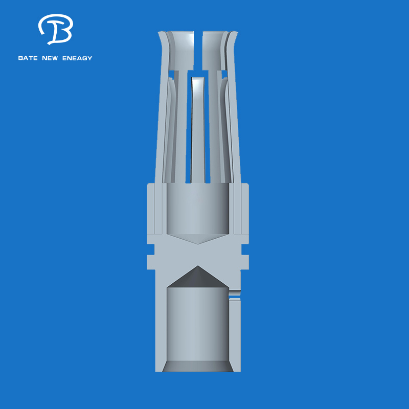 Split groove 12.0 jack High-corrente punzon jack terminal della base di ricarica AC