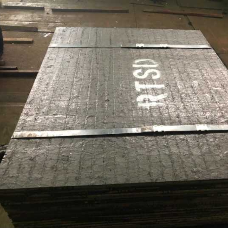 Piastra in acciaio resistente all'usura