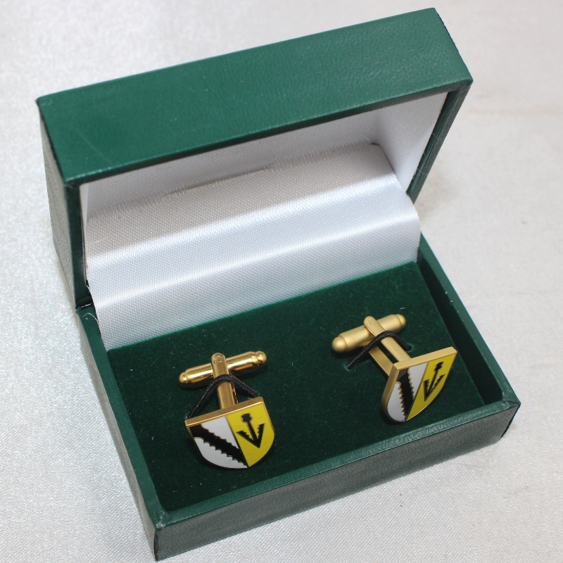 Articolo scatola di plastica rettangolare VK-1 coperta da similpelle per fermacravatta 58 * 20mm, portachiavi, gemelli, badge, ecc. Mm.75 * 50 * 38, pesi circa 56g