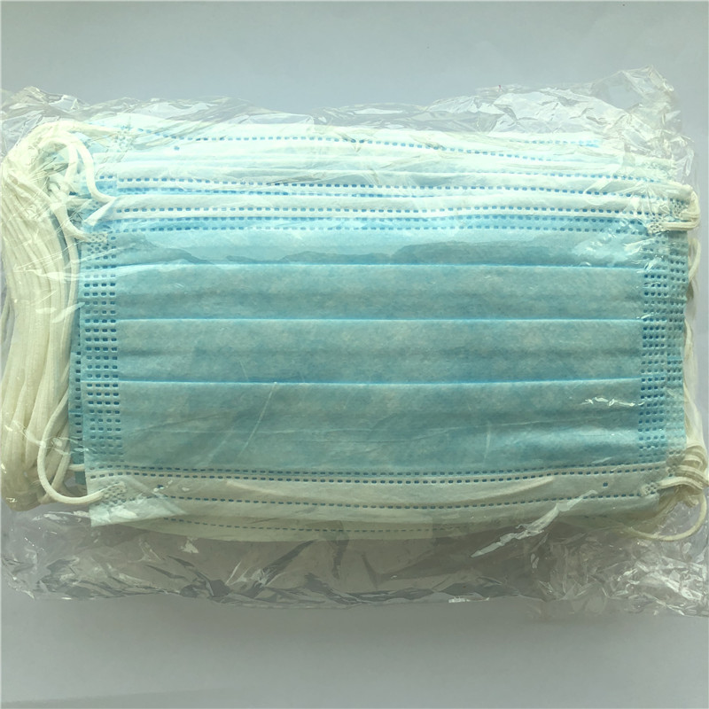 Factory Direct Price Dispersable Face Mask Thick 3Ply Masks with Comfortable Earloop