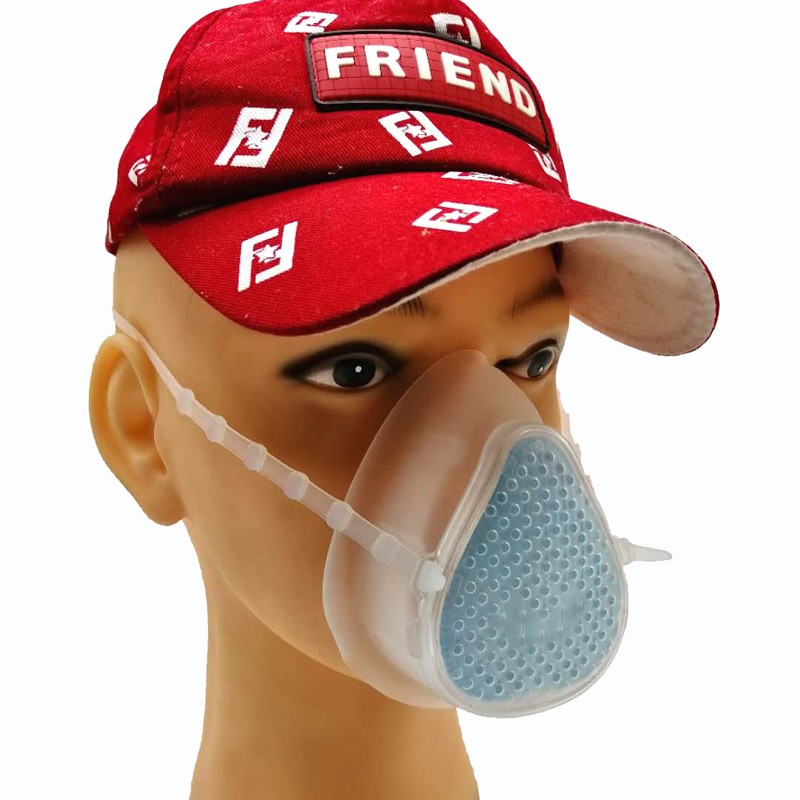 S8 \/ S9 La velocità di filtrazione a quattro strati non usa e getta della maschera in silicone resistente ai virus covidi è del 98,2%