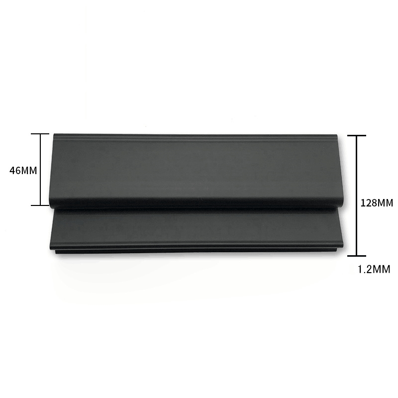 profilo decorativo profili in plastica estrusa su misura per sistema antincendio della porta