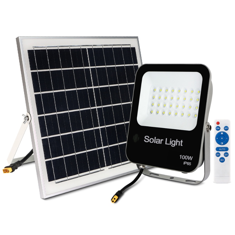 30W 50W 100W LED Solar Flood Light