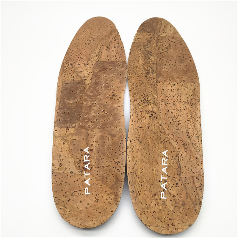 Piantar Fasitis Relieve Heel Pain Prognazione piedi indossare cuscinetti cuscinetti di sughero a cuscino per gli uomini