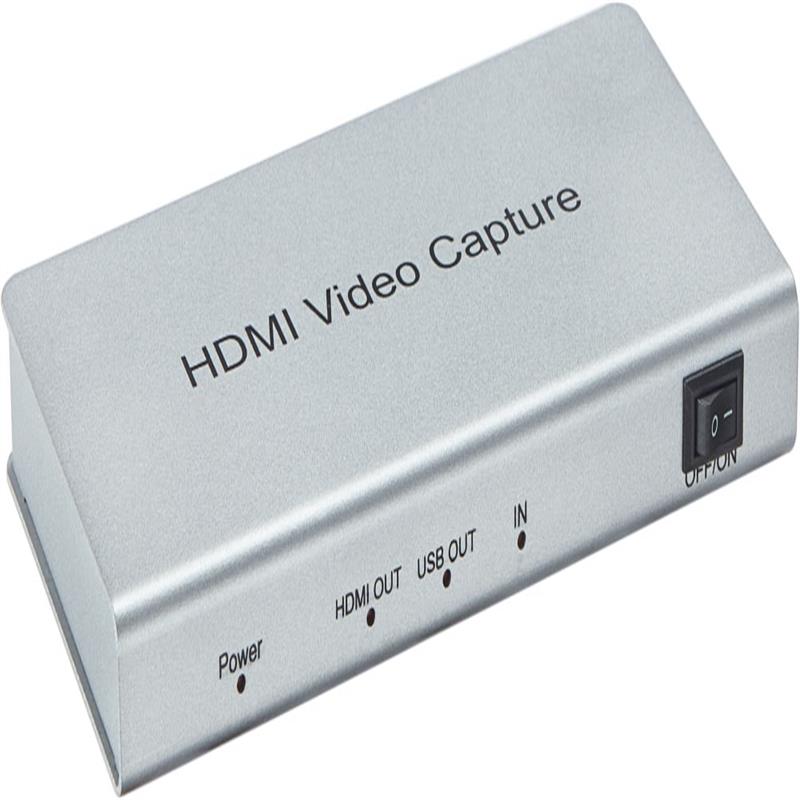 Acquisizione video HDMI USB 3.0 con loopout HDMI, coassiale, audio ottico