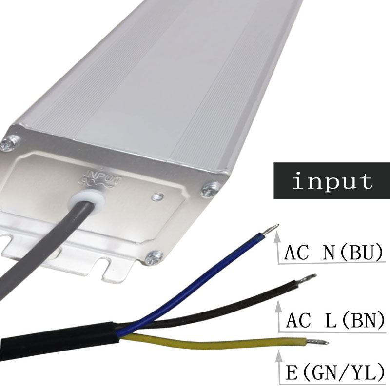 24v 150w tensione stabilizzata IP68 tensione stagnante di alimentazione della lampada subacquea alimentata con involucro di alluminio