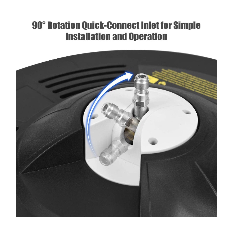 attacco per pulitore per superfici per idropulitrici da 15 pollici