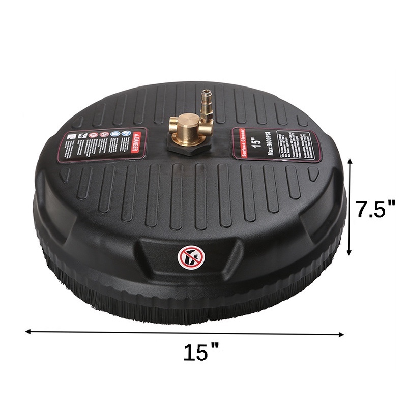 attacco per pulitore per superfici power washer con attacco rapido da 1\/4