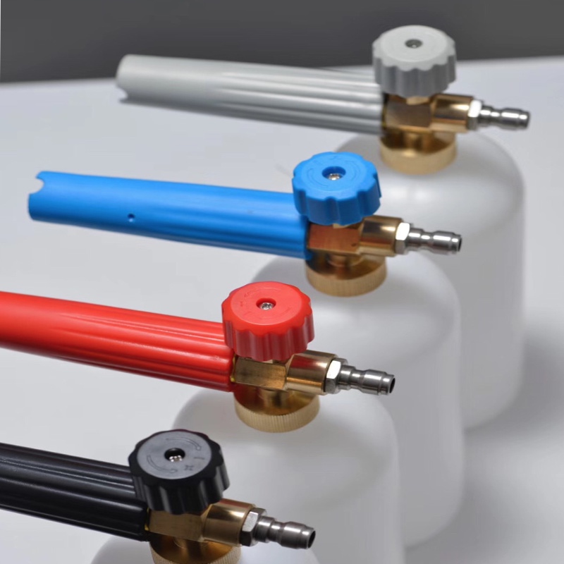 cannone in schiuma di neve per autolavaggio idropulitrice