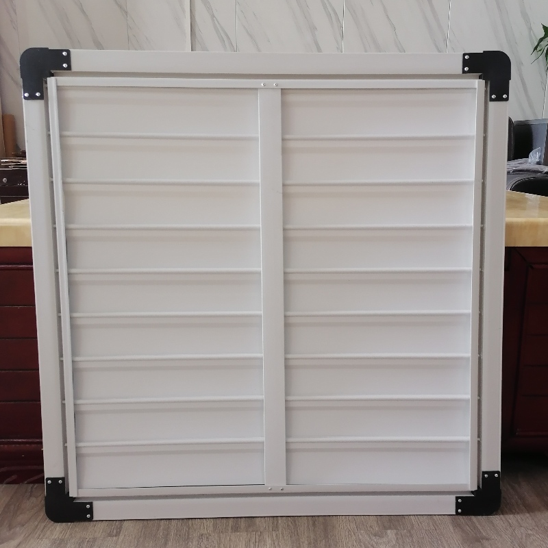 Tapparelle per ventole in PVC Persiane per aspiratore a pressione negativa per allevamento di suini in serra o fabbrica per ottenere un ricambio d'aria fresca